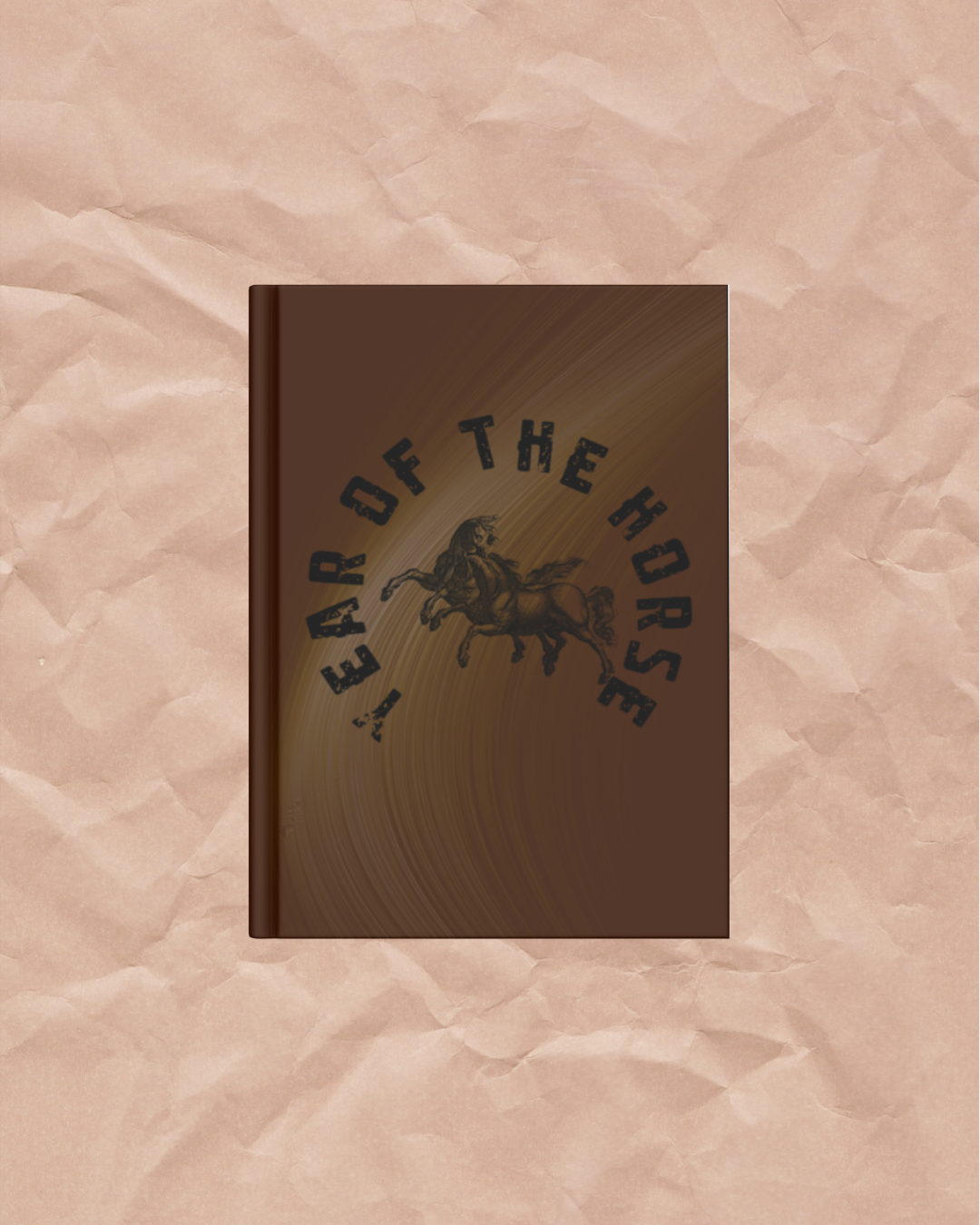 Year of the Horse Notebook: Simple Lined Notebook for Writing & Notes