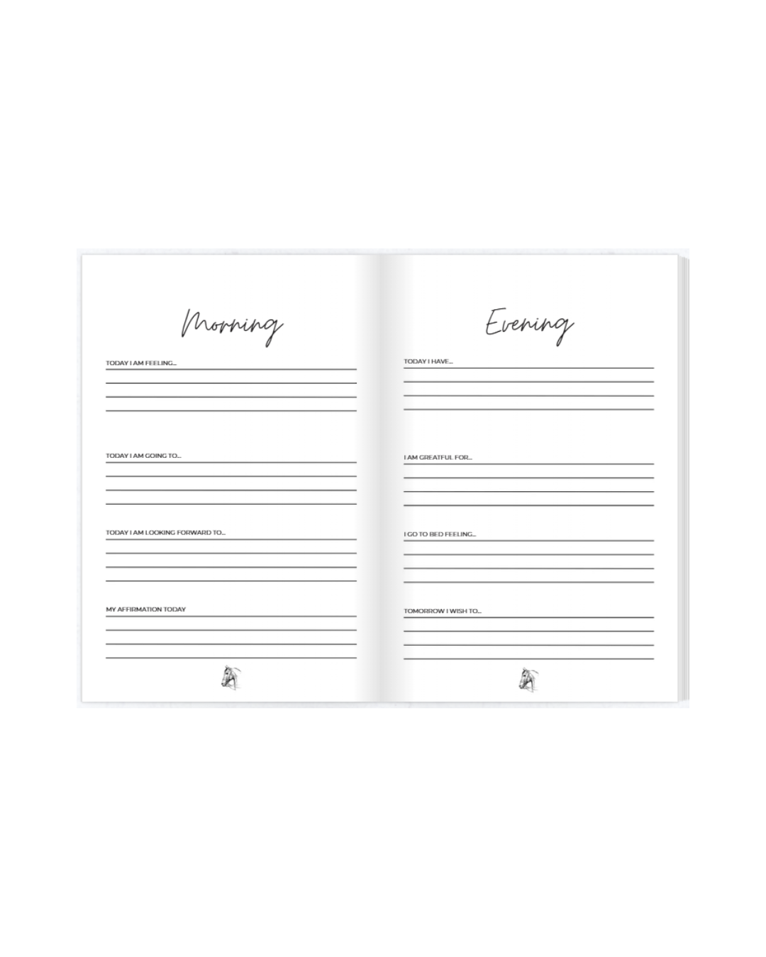 Year of the Horse Guided Manifestation Journal: Guided Weekly Check-Ins, Vision Board Templates & Motivational Quotes